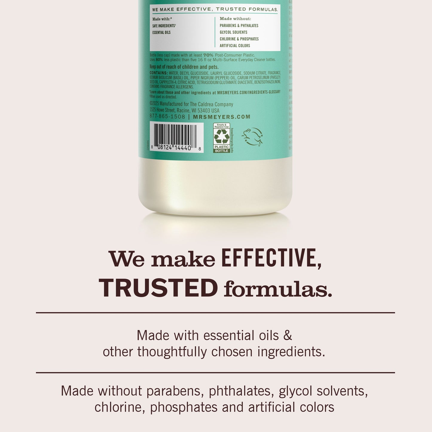 Mrs. Meyer's Basil Multi-Surface Concentrate Home Care