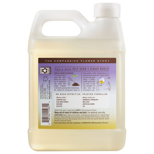 Mrs. Meyer's Compassion Flower Liquid Hand Soap Refill Home Essential