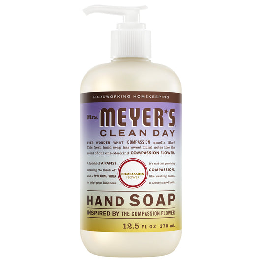 Mrs. Meyer's Compassion Flower Liquid Hand Soap Home Essential