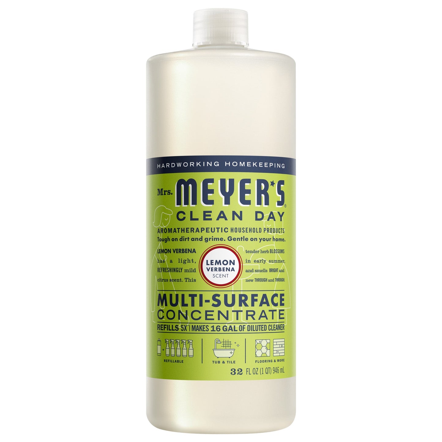 Mrs. Meyer's Lemon Verbena Multi-Surface Concentrate Home Care