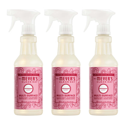 Mrs. Meyer's Peppermint Everyday Multi-Surface Cleaner 3-Count Bundle