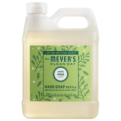 Mrs. Meyer's Iowa Pine Liquid Hand Soap & Refill Set Gift-Ready