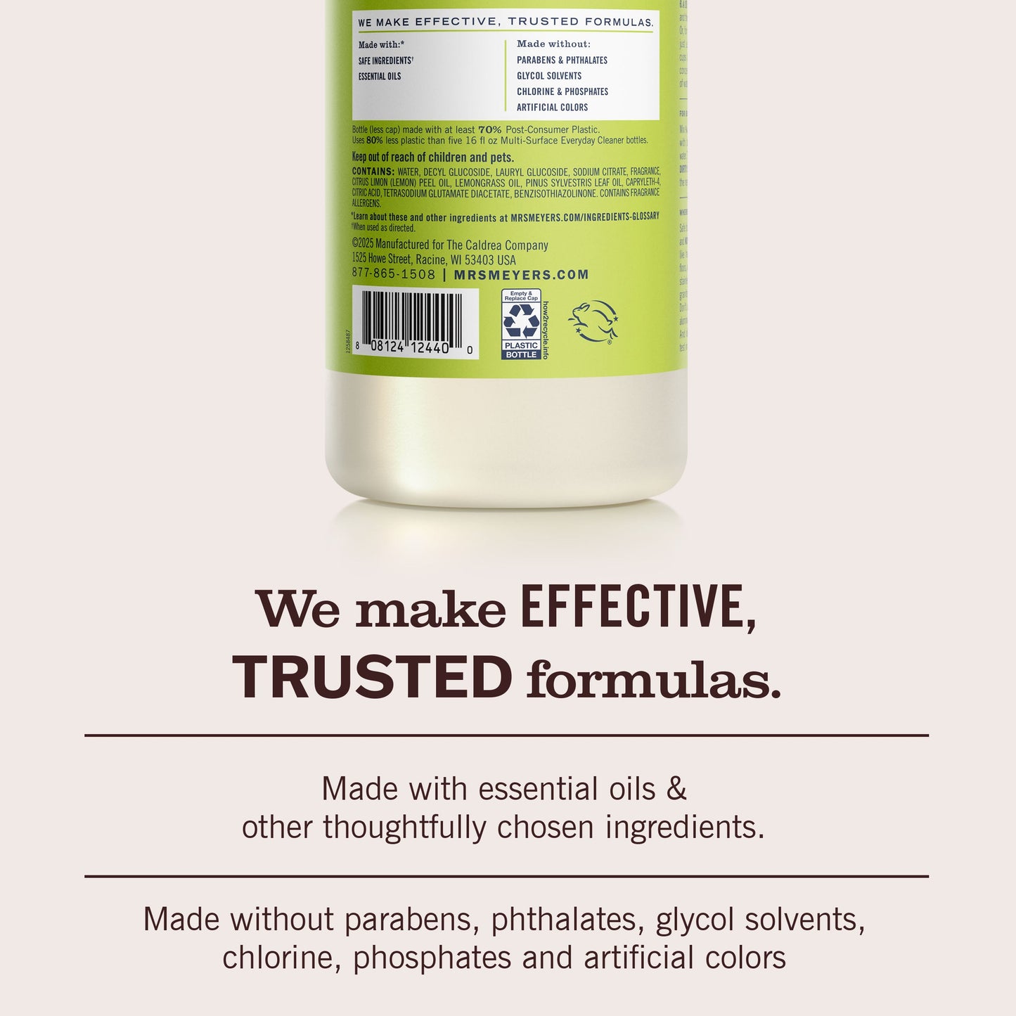 Mrs. Meyer's Lemon Verbena Multi-Surface Concentrate Home Care