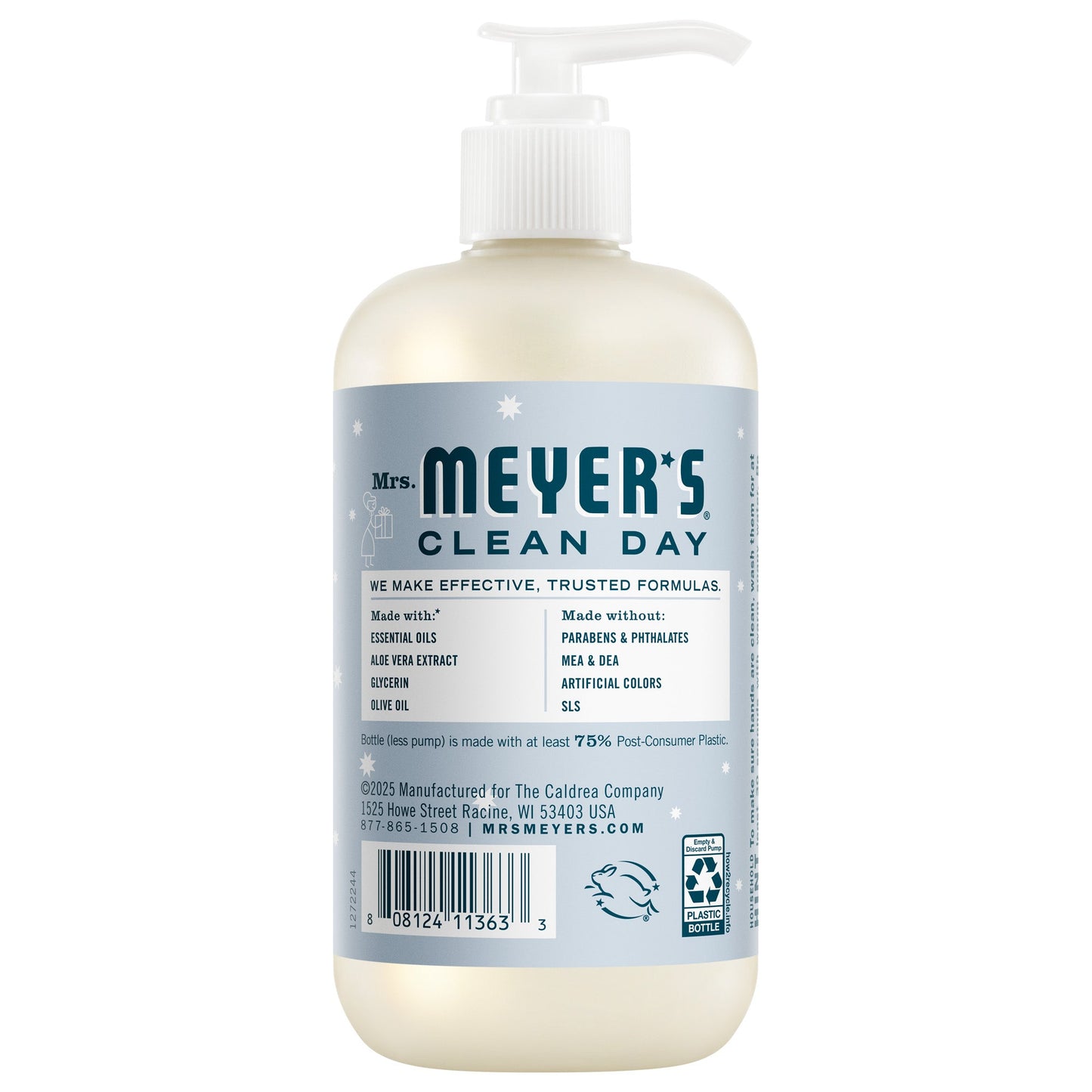 Mrs. Meyer's Snowdrop Liquid Hand Soap Home Essential