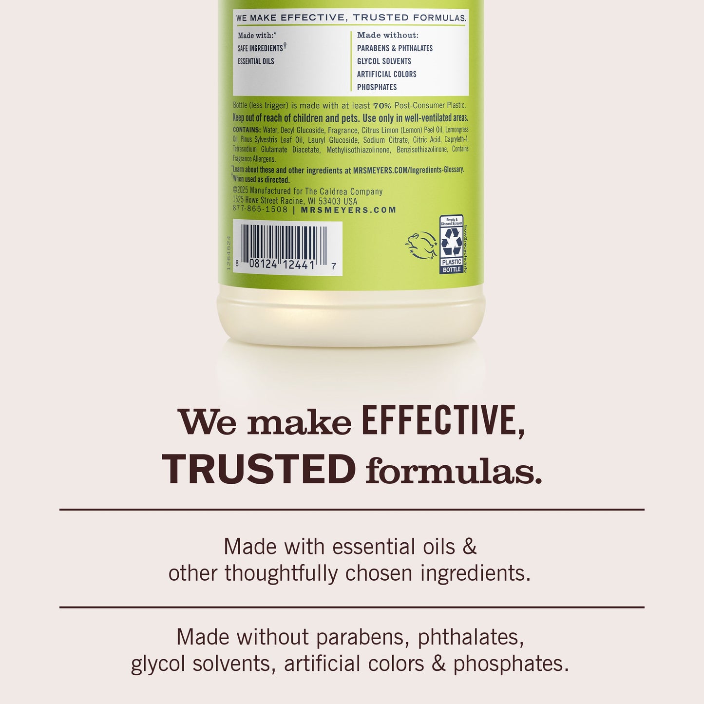Mrs. Meyer's Lemon Verbena Everyday Multi-Surface Cleaner