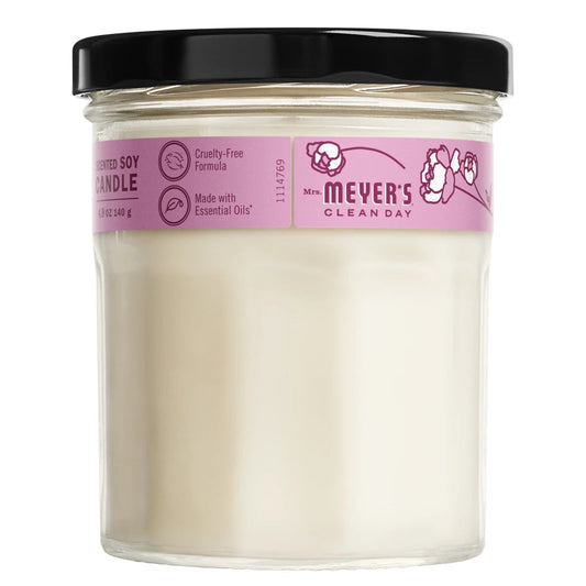 Mrs. Meyer's Peony Soy Candle Small Home Essential