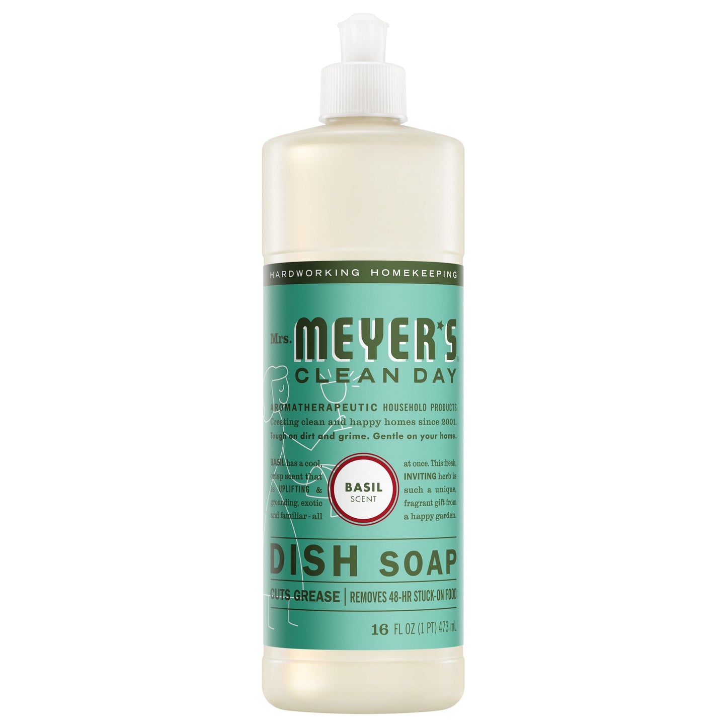 Mrs. Meyer's Basil Liquid Dish Soap
