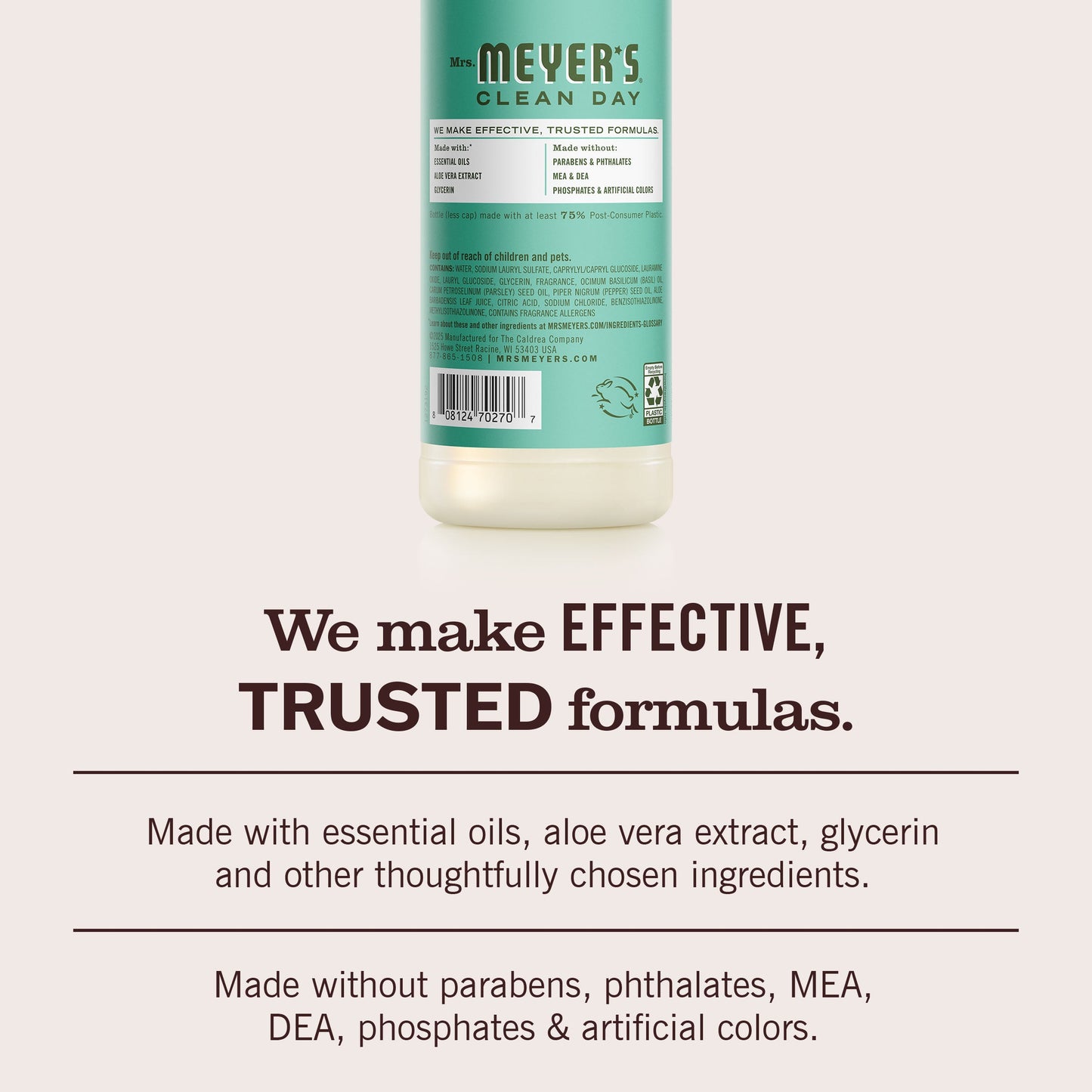 Mrs. Meyer's Basil Liquid Dish Soap