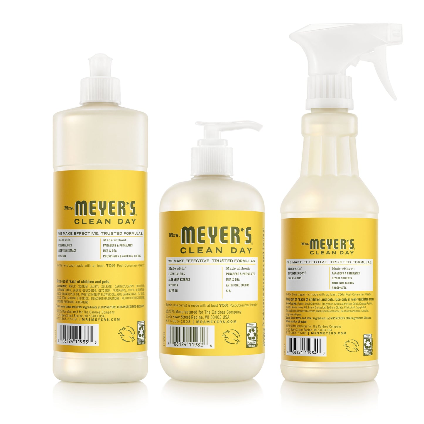 Mrs. Meyer's Dandelion Kitchen Essentials Set