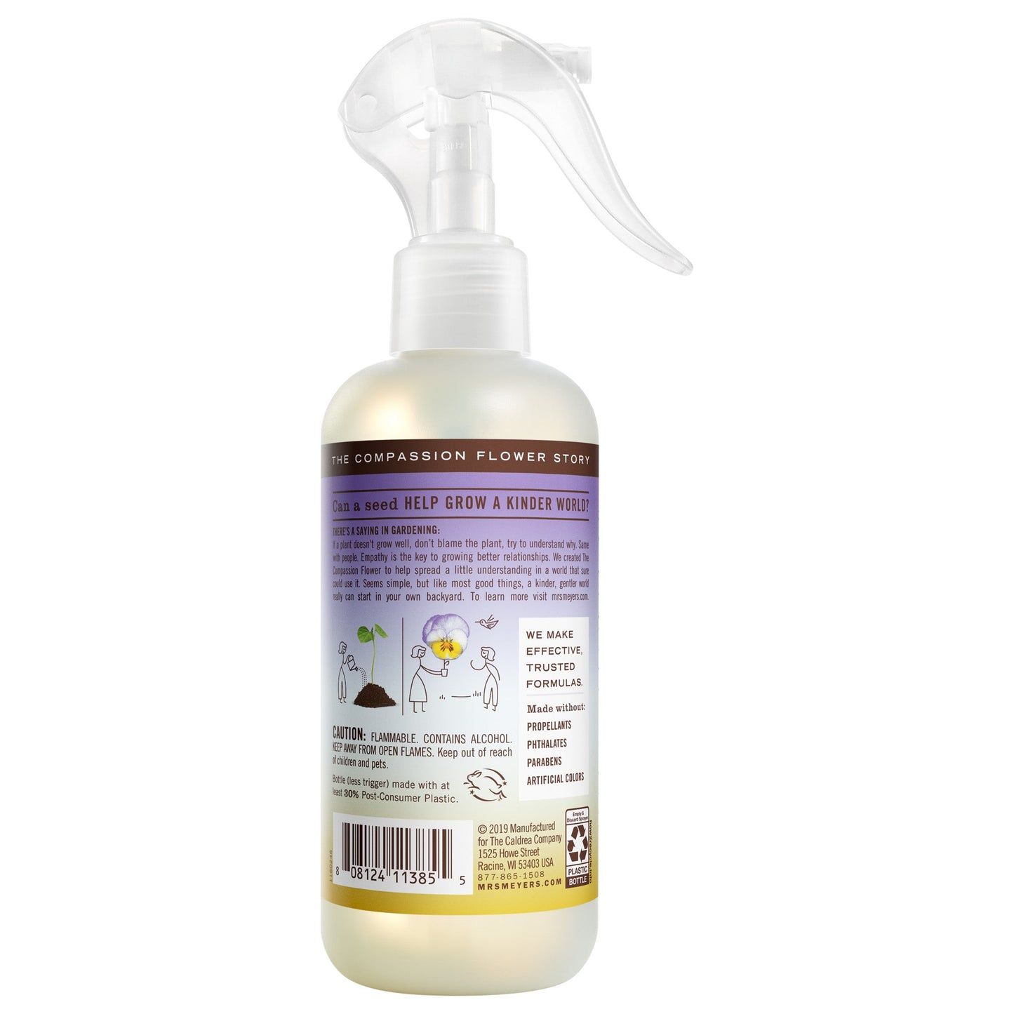 Mrs. Meyer's Compassion Flower Room Freshener Spray