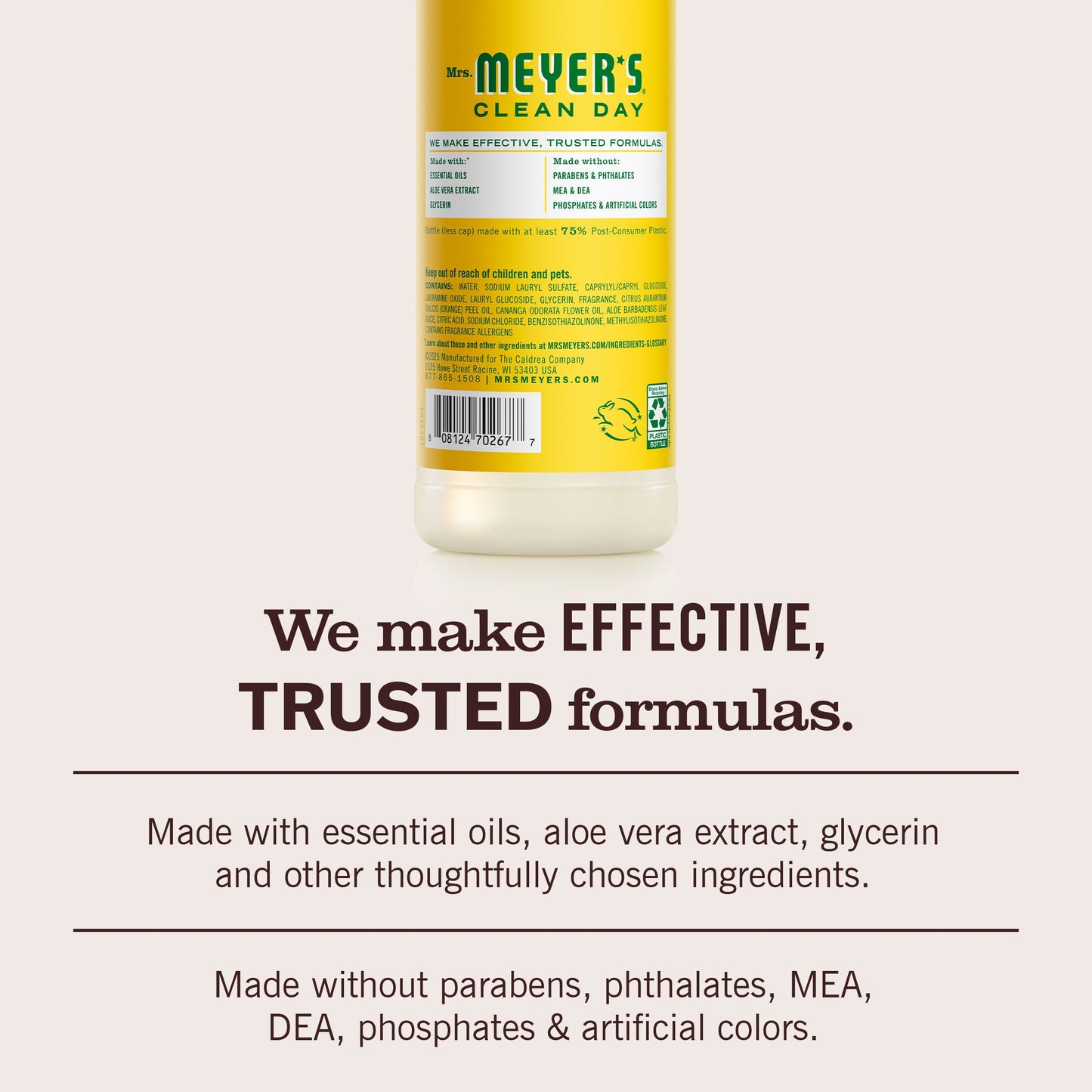 Mrs. Meyer's Honeysuckle Liquid Dish Soap