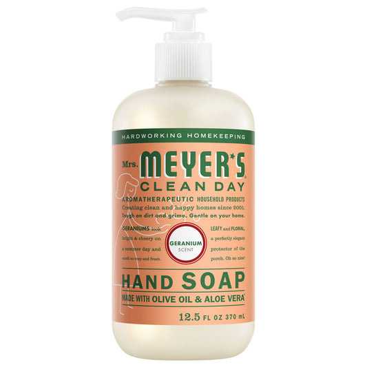 Mrs. Meyer's Geranium Liquid Hand Soap Home Essential