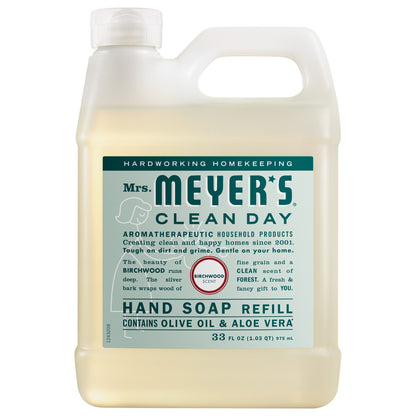Mrs. Meyer's Birchwood Liquid Hand Soap Refill Home Essential