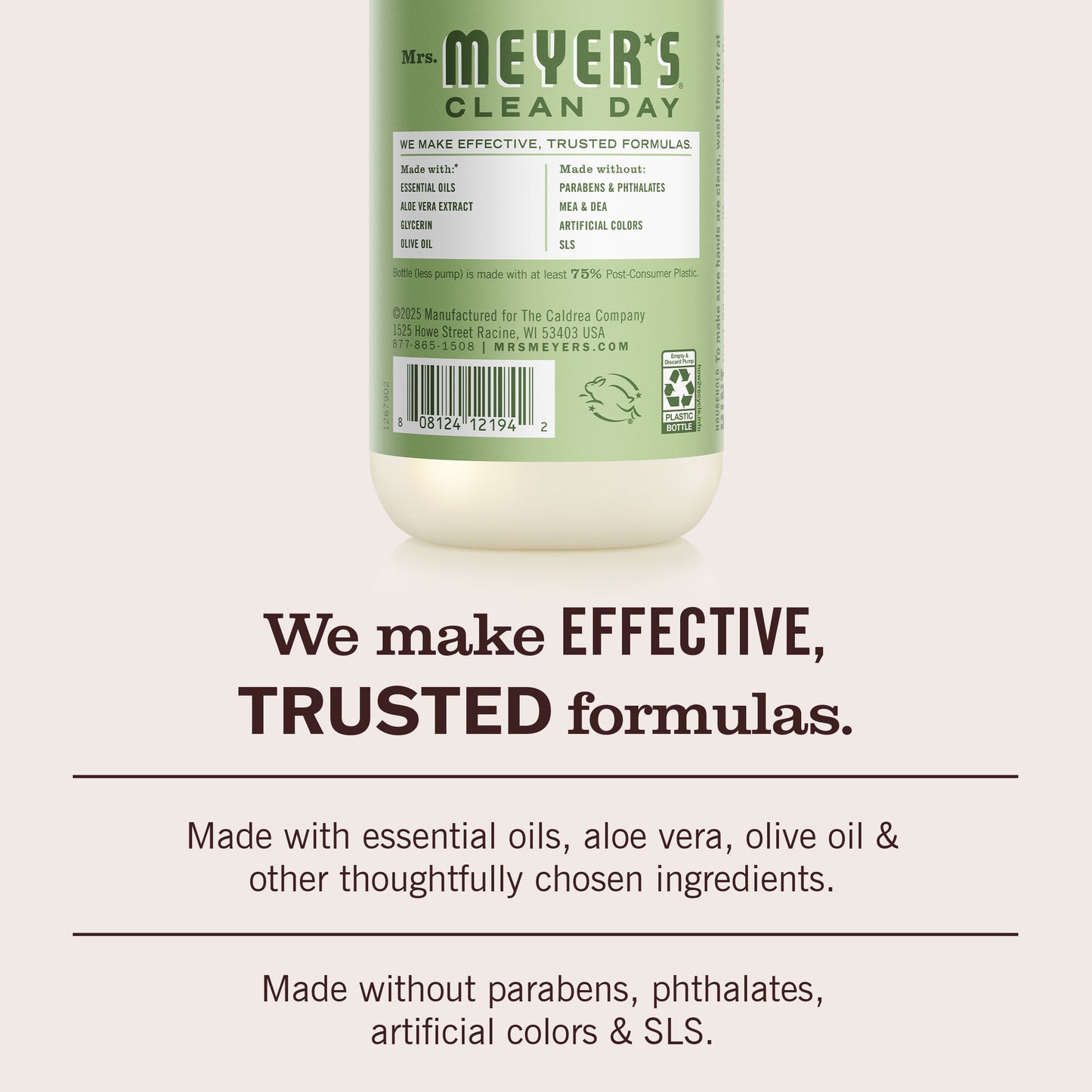 Mrs. Meyer's Watercress Liquid Hand Soap Home Essential