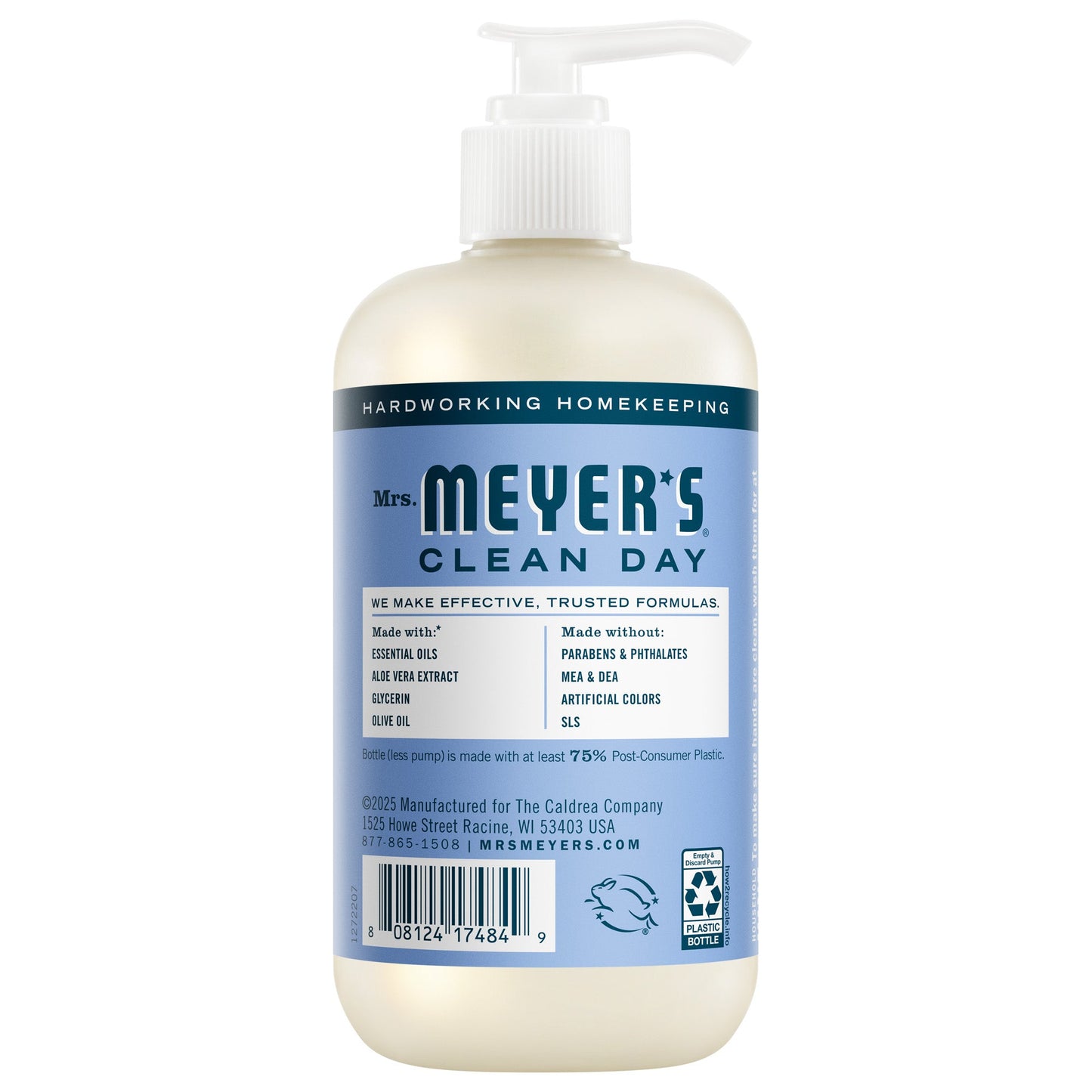 Mrs. Meyer's Bluebell Liquid Hand Soap Home Essential