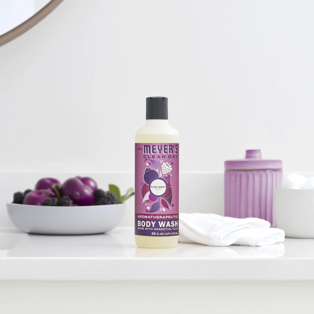 Mrs. Meyer's Plum Berry Body Wash Home Essential