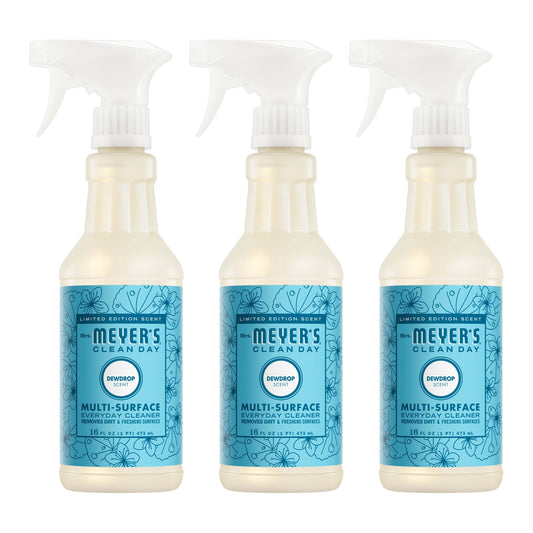 Mrs. Meyer's Dewdrop Everyday Multi-Surface Cleaner 3-Count Bundle