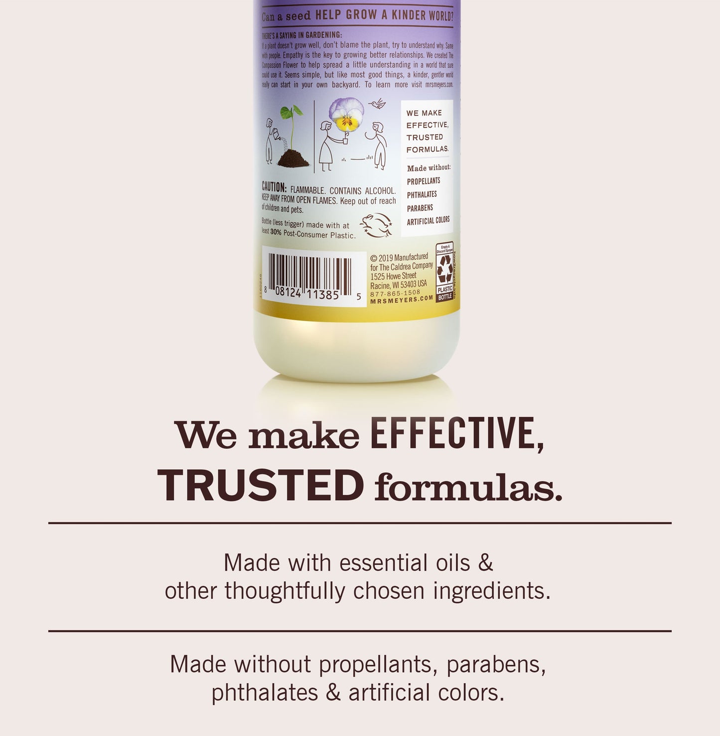Mrs. Meyer's Compassion Flower Room Freshener Spray