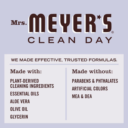 Mrs. Meyer's Lavender Foaming Hand Soap Concentrate Refills 2-Pack Home Essential