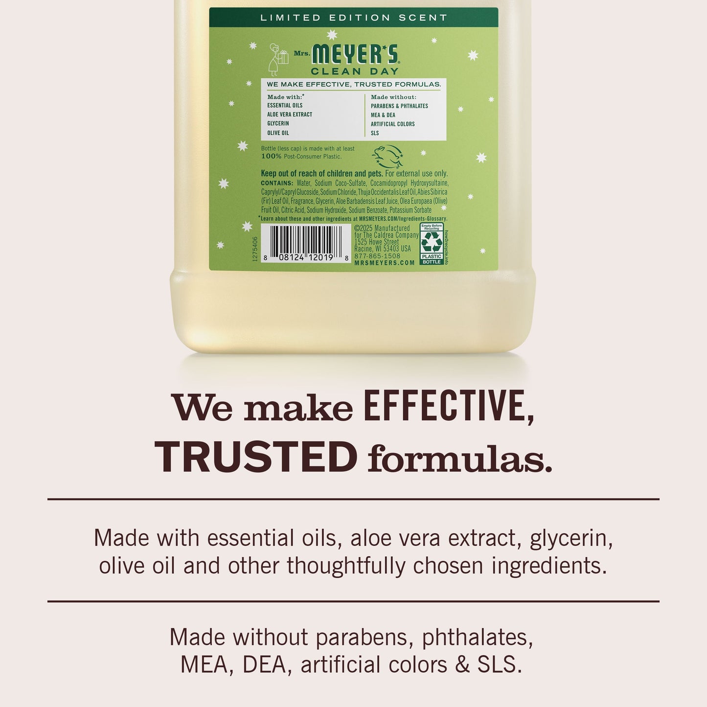 Mrs. Meyer's Iowa Pine Liquid Hand Soap Refill Home Essential