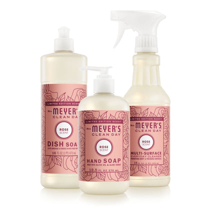 Mrs. Meyer's Rose Kitchen Essentials Set