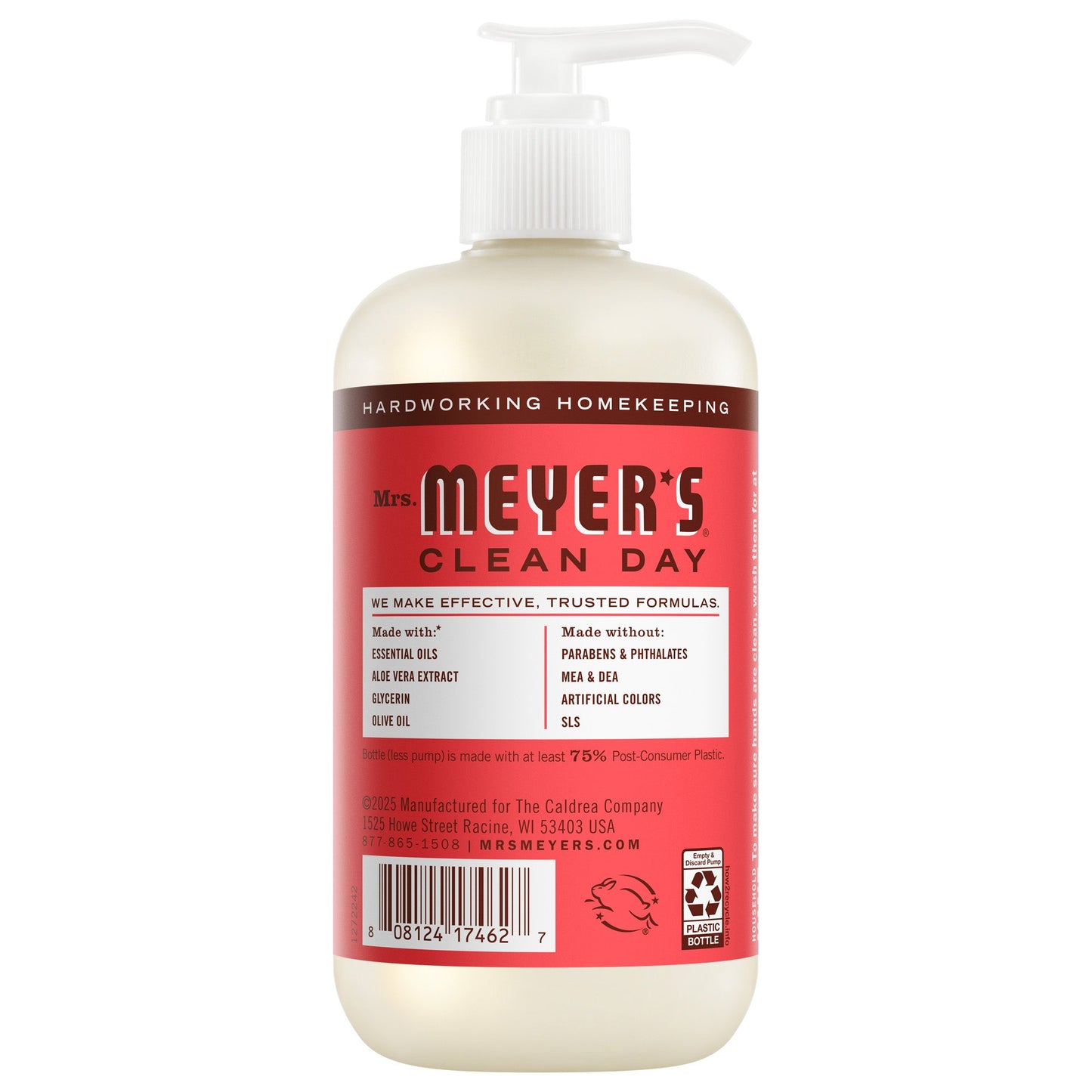 Mrs. Meyer's Rhubarb Liquid Hand Soap Home Essential