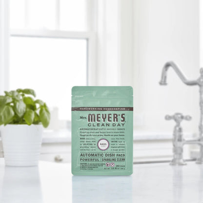 Mrs. Meyer's Basil Automatic Dish Packs Home Care