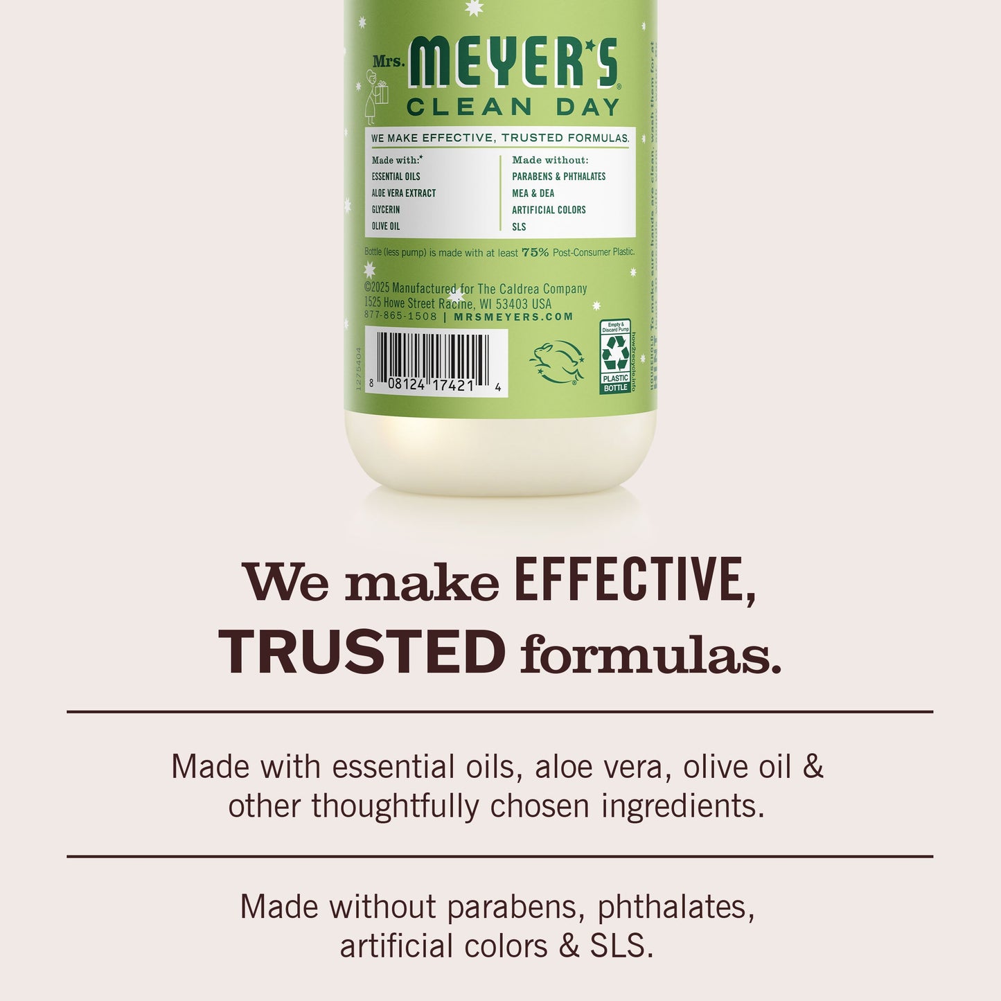 Mrs. Meyer's Iowa Pine Liquid Hand Soap Home Essential