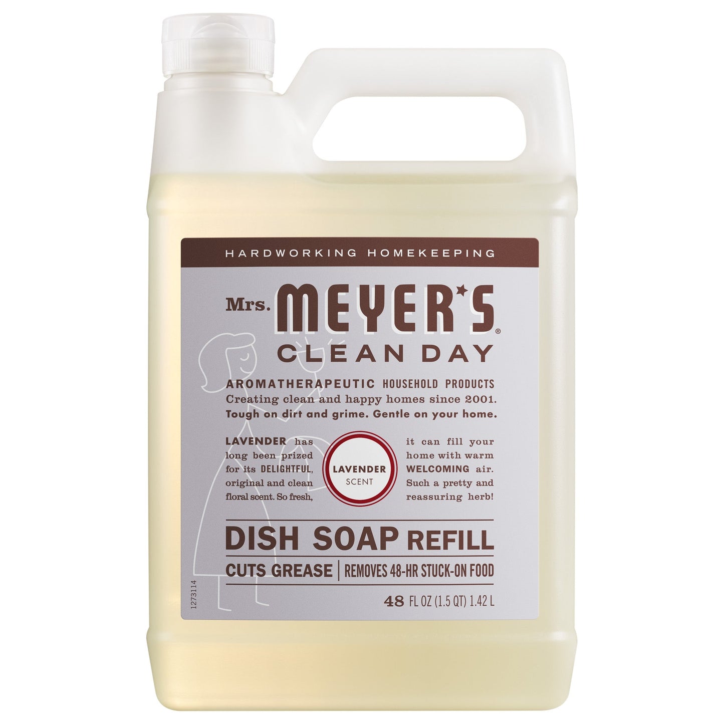 Mrs. Meyer's Lavender Dish Soap Refill Home Essential
