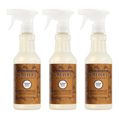 Mrs. Meyer's Acorn Spice Everyday Multi-Surface Cleaner 3-Count Bundle