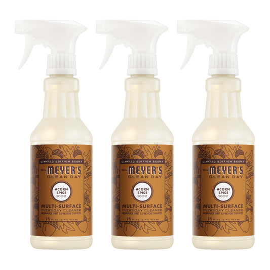 Mrs. Meyer's Acorn Spice Everyday Multi-Surface Cleaner 3-Count Bundle
