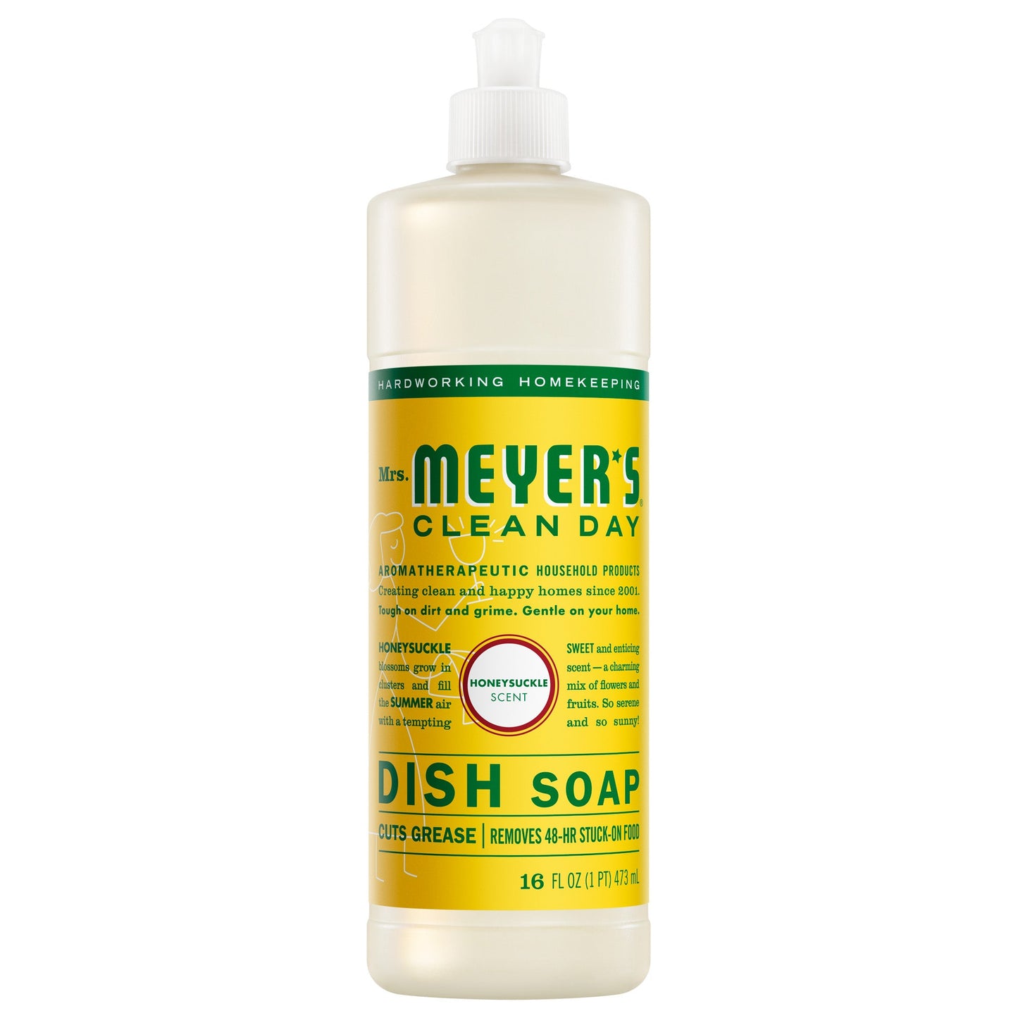 Mrs. Meyer's Honeysuckle Liquid Dish Soap