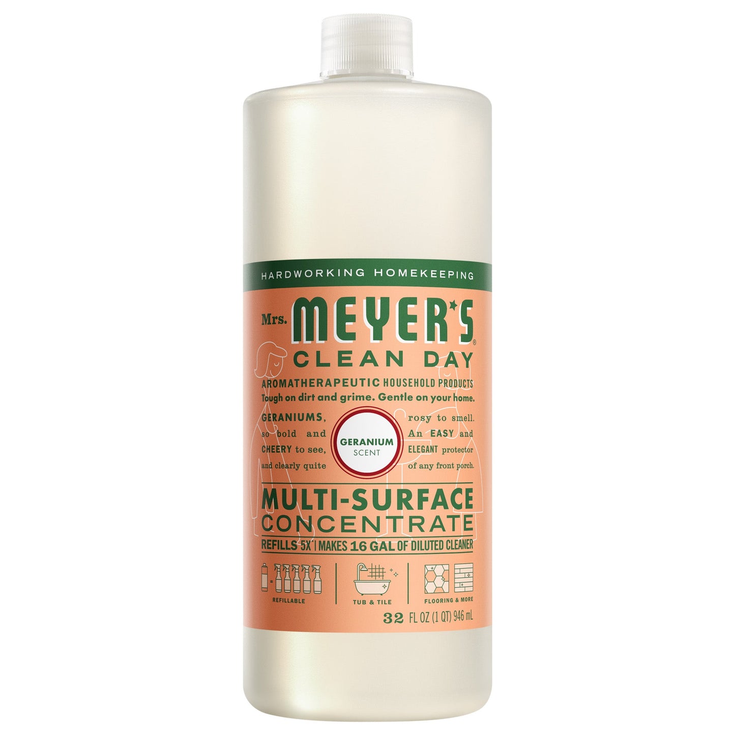 Mrs. Meyer's Geranium Multi-Surface Concentrate Home Care