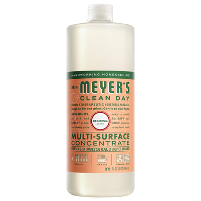 Mrs. Meyer's Geranium Multi-Surface Concentrate Home Care